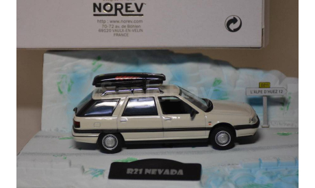 RENAULT 21 NEVADA, масштабная модель, Norev, scale43