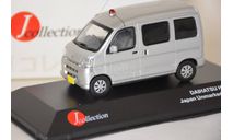 DAIHATSU HIJET 2009 Japan Unmarked Police Car, white, масштабная модель, J-Collection, scale43