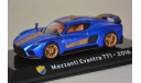 MAZZANTI Evantra 771 (2016) - Con Vetrina - With Showcase, Blue Gold, масштабная модель, Altaya, scale43