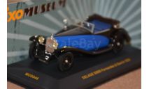 DELAGE D8SS Fernandez & Darrin (1932), blue / black, масштабная модель, IXO Museum (серия MUS), scale43