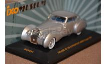 DELAGE D8 120-S Pourtout Aero Coupe (1937), silver, масштабная модель, IXO Museum (серия MUS), scale43