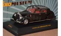 VOISIN C28 Ambassade (1936), black, масштабная модель, IXO Museum (серия MUS), scale43