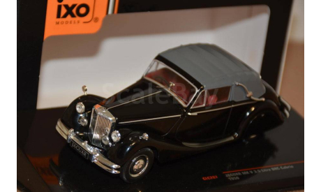 JAGUAR MKV 3.5 Litre DHC Convertible 1950 Black, масштабная модель, IXO Museum (серия MUS), scale43