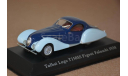 TALBOT Lago T150SS Figoni Falaschini (1938), blue, масштабная модель, scale43