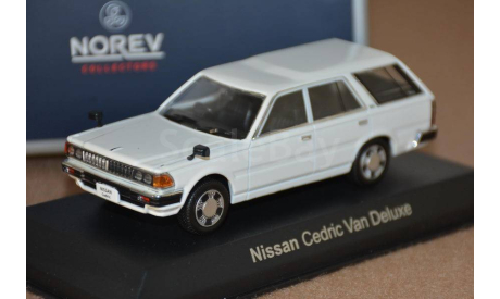 NISSAN Cedric Van Deluxe 1995 White, масштабная модель, scale43