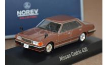 NISSAN Cedric 430 1979 Brown, масштабная модель, scale43