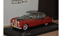 JAGUAR MK VII (1954), dark red/black, масштабная модель, scale43