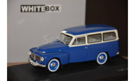 VOLVO PV445 Duett (1953), blue beige, масштабная модель, scale43