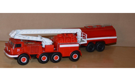 Пожарный пеноподъемник  ЗИЛ-135 ЛМ, масштабная модель, scale43