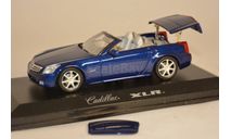 CADILLAC XLR (2004), blue (открывашка), масштабная модель, scale43