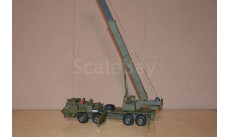 БАЗ-6908 армейский кран КС- 6379 УМ1, масштабные модели бронетехники, scale43
