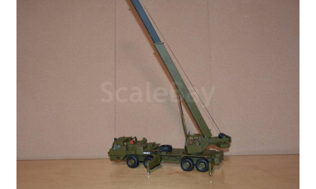 БАЗ-6908 армейский кран КС- 6379 УМ1, масштабные модели бронетехники, scale43