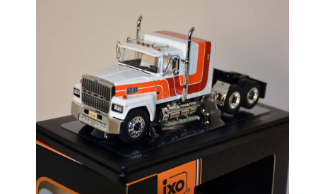 FORD LTL-9000 (1978), white / orange, масштабная модель, IXO грузовики (серии TRU), 1:43, 1/43