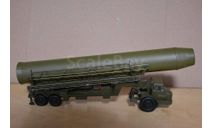 МАЗ-529Б .Установщик 8Т178 с ракетой Р-16, масштабные модели бронетехники, scale43