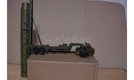 МАЗ-529Б .Установщик 8Т178 с ракетой Р-16, масштабные модели бронетехники, scale43