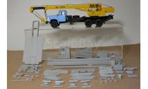 Транскит Автокран КС-3575, сборная модель автомобиля, ЗИЛ, scale43