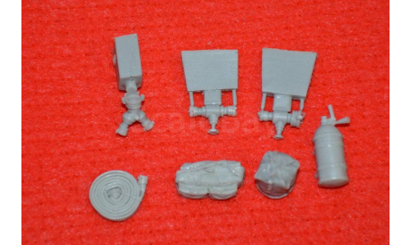 Кит для конверсии  пожарный № 3, сборная модель автомобиля, scale43