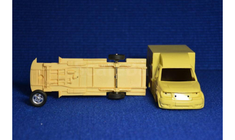 Кит УАЗ ПАТРИОТ инкассация., сборная модель автомобиля, scale43