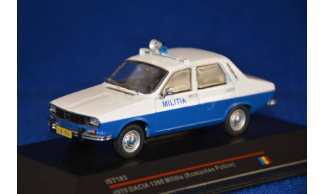 DACIA 1300 Militia (1969), blue, масштабная модель, IST Models, scale43