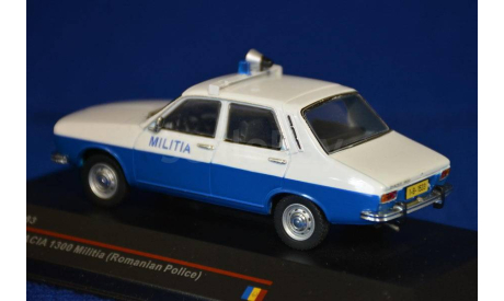 DACIA 1300 Militia (1969), blue, масштабная модель, IST Models, scale43