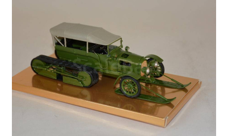 кит РУССО-БАЛТ С24-40 Кегресс 1915 год, шасси №579 тентованный, сборная модель автомобиля, 1:43, 1/43