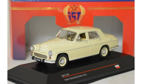 WARSZAWA 203 (1964), cream, масштабная модель, IST Models, scale43