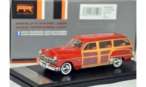 DODGE Coronet Woody Wagon (1949), red, масштабная модель, scale43