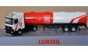 MERCEDES-BENZ Actros бензовоз LUKOIL, масштабная модель, scale43