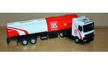 MERCEDES-BENZ Actros бензовоз LUKOIL, масштабная модель, scale43