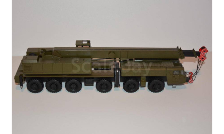 Кит  КС-7571 кран стреловой для монтажа вышки 40В6МД, сборные модели бронетехники, танков, бтт, scale43, Москвич