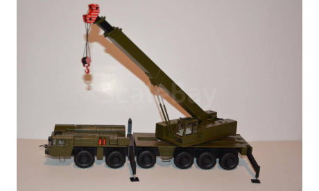 Кит  КС-7571 кран стреловой для монтажа вышки 40В6МД, сборные модели бронетехники, танков, бтт, scale43, Москвич