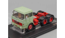 HENSCHEL HS 19 towing vehicle (1966), light green/red, масштабная модель, IXO, scale43