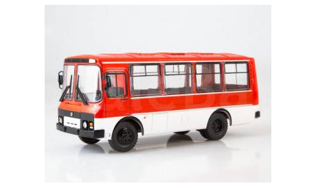 ПАЗ-3205, Наши автобусы 2, масштабная модель, MODIMIO, scale43