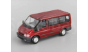 FORD Transit Tourneo Van (2001), dark red, масштабная модель, VVM, scale43