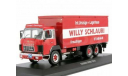 SAURER D330F Willy Schlaury (1978), red, масштабная модель, IXO грузовики (серии TRU), scale43