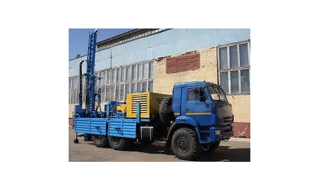кит Буровая установка УГБ  на шасси КАМАЗ, сборная модель автомобиля, scale43