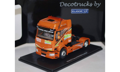 RENAULT Tracteur Premium DXi Pace Truck Valeo, orange, масштабная модель, Eligor, scale43