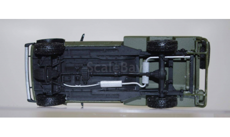 Кит Нива Вис с пулеметом, сборная модель автомобиля, 1:43, 1/43