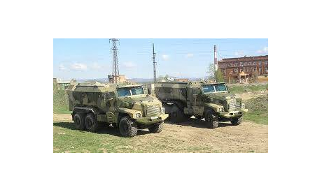 Кит Урал Тайфун, сборная модель автомобиля, scale43