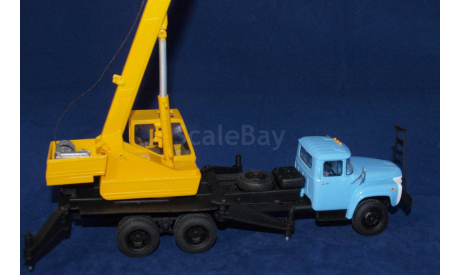 Транскит Автокран КС-3575, сборная модель автомобиля, ЗИЛ, scale43