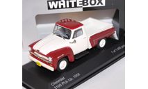 CHEVROLET 3100 Pick Up (1958), white / dark red, масштабная модель, 1:43, 1/43