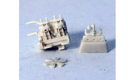 кит двигателя Руссо-Балт, сборная модель автомобиля, NEVALGA, scale43, Руссо Балт