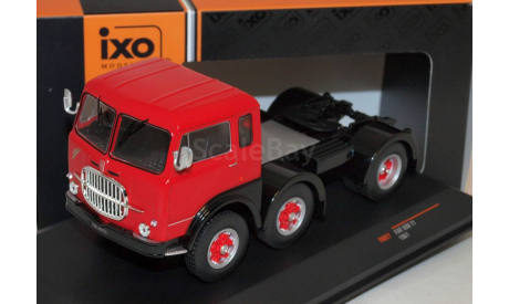 FIAT 690 T1 1961 Red седельный тягач, масштабная модель, Scania, 1:43, 1/43