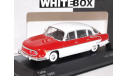 TATRA 603 (1962), white / red, масштабная модель, scale43