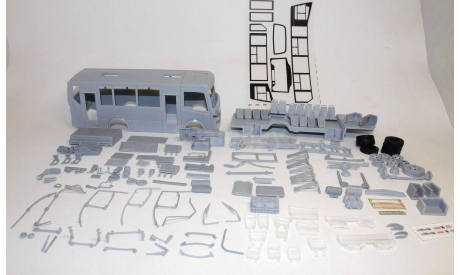 кит автобуса ГАЗ-NEXT VECTOR, сборная модель автомобиля, NEVALGA, 1:43, 1/43