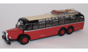 MERCEDES-BENZ 0 10000 GERMANY 1939 Red/Beige, масштабная модель, scale43