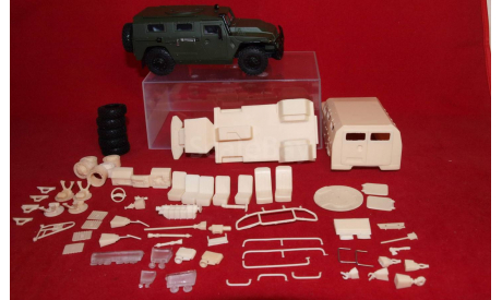 Кит ’ТИГР-2’, масштабная модель, ГАЗ, scale43