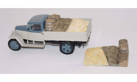 Кит муляж груз зерно ГАЗ-АА, сборная модель автомобиля, ’NEVALGA’, scale43