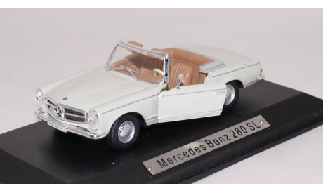 MERCEDES-BENZ 280SL Pagode (W113) 1968 Beige, масштабная модель, scale43