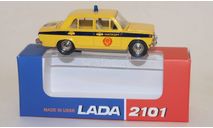 ВАЗ-2101 А-17 -милиция СССР, масштабная модель, scale43